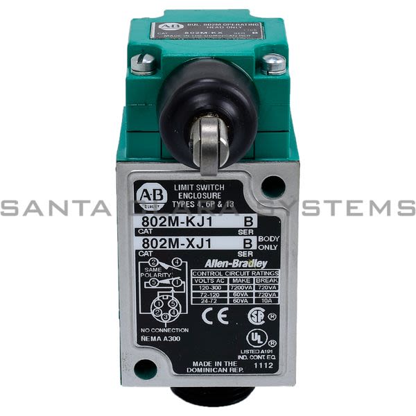 Allen Bradley 802M-KJ1 Limit Switch Product Image