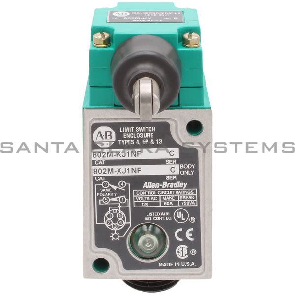 Allen Bradley 802M-KJ1NF Limit Switch Product Image