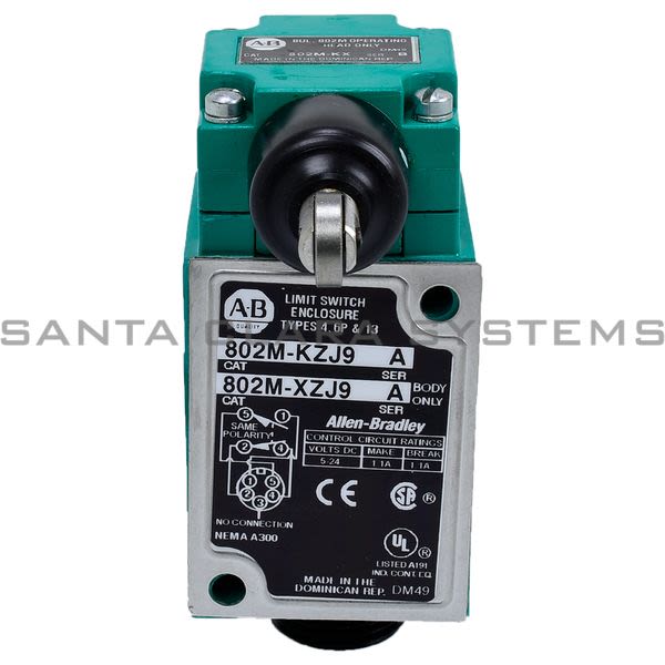 Allen Bradley 802M-KZJ9 Limit Switch Product Image