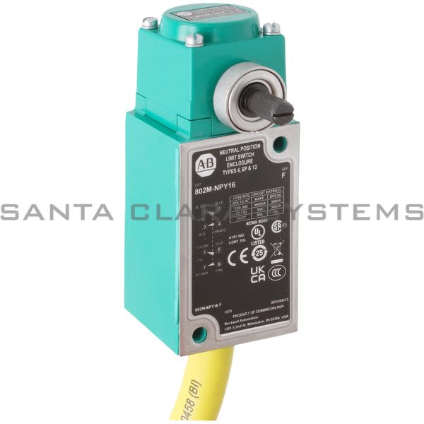 Allen Bradley 802M-NPY16 Limit Switch Product Image