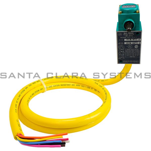 Allen Bradley 802M-NPY5 Pre-Wired Limit Switch Product Image
