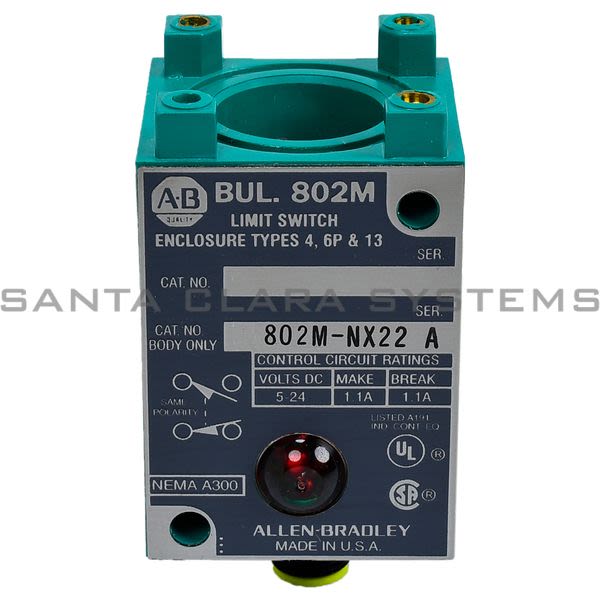 Allen Bradley 802M-NX22 Limit Switch Product Image