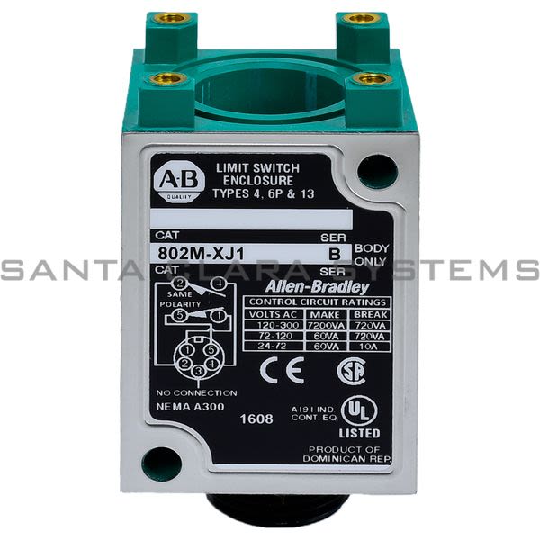 Allen Bradley 802M-XJ1 Limit Switch Base Product Image