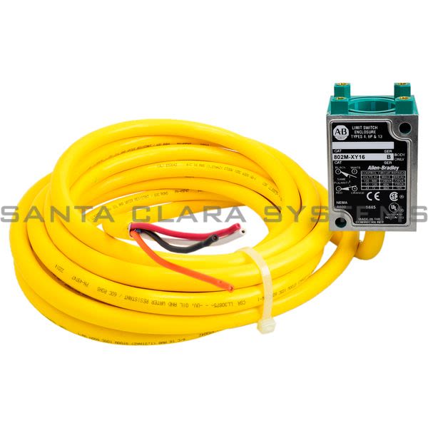Allen Bradley 802M-XY16 Prewired Factory Sealed Limit Switch Product Image