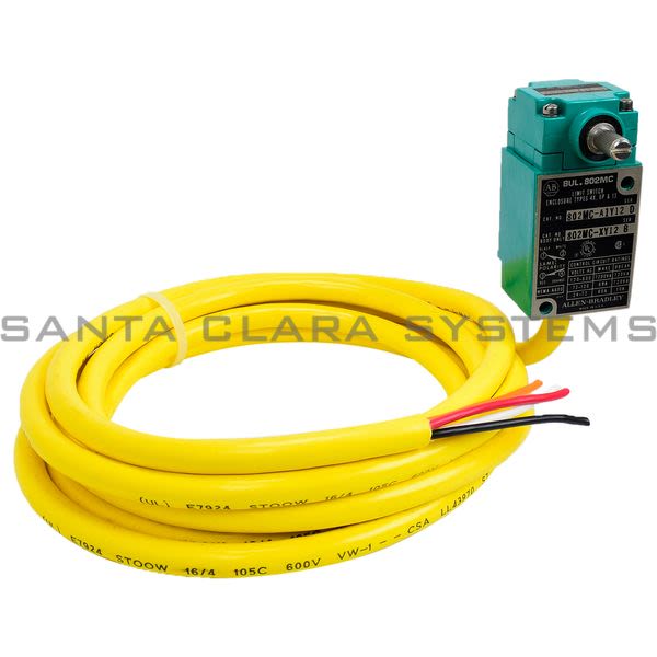 Allen Bradley 802MC-A1Y12 Switch,Limit 600V AC Max 10 amp Max Product Image