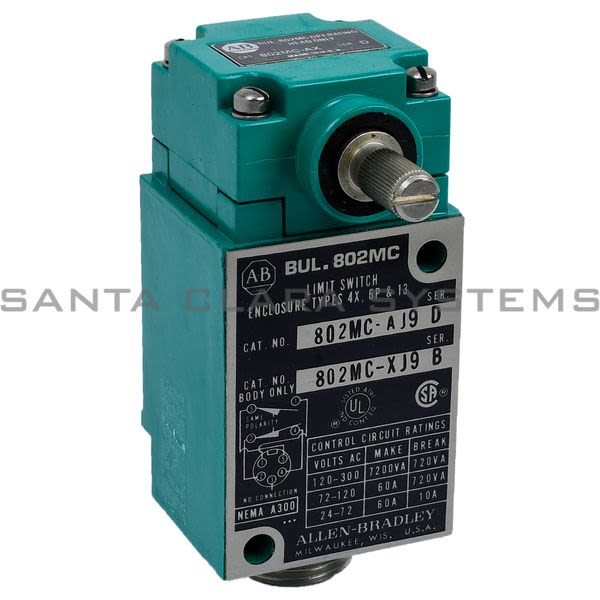Allen Bradley 802MC-AJ9 Limit Switch Product Image