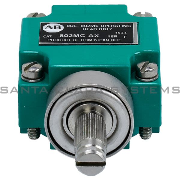 Allen Bradley 802MC-AX Limit Switch Head Product Image