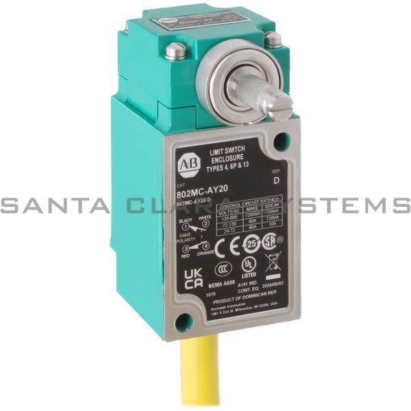 Allen Bradley 802MC-AY20 Limit Switch Product Image