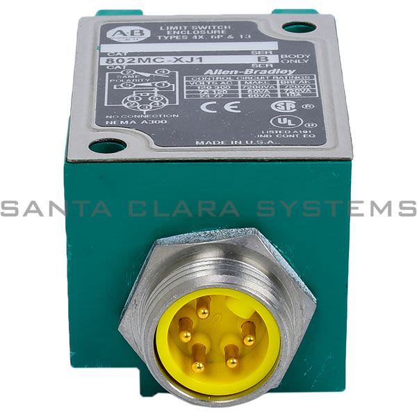 Allen Bradley 802MC-XJ1 Corrosion Resistant Limit Switch Product Image