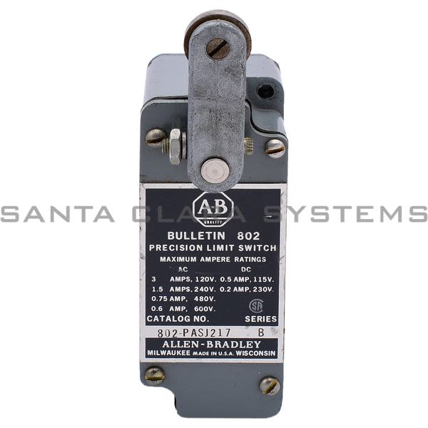 Allen Bradley 802PA-SJ217 Precision Limit Switch Product Image
