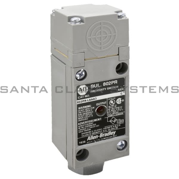 Allen Bradley 802PR-LAAA3 Proximity Switch Product Image