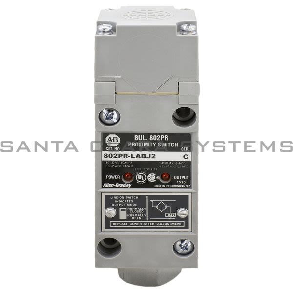 Allen Bradley 802PR-LABJ2 Proximity Switch Product Image