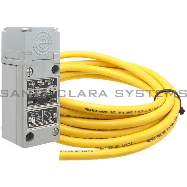 Allen Bradley 802PR-LABM2-12 Proximity Switch Cablem Product Image