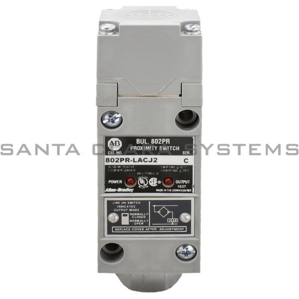 Allen Bradley 802PR-LACJ2 NC Prox Switch Product Image