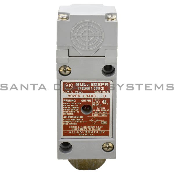 Allen Bradley 802PR-LBAA3 Proximity Sensor Product Image