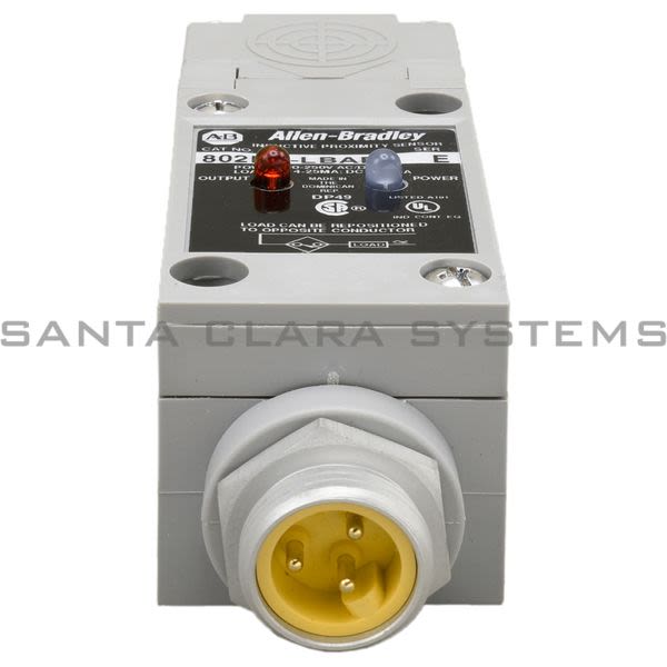 Allen Bradley 802PR-LBAE1 Side Sensing Pre-Wired Mini Receptacle Product Image