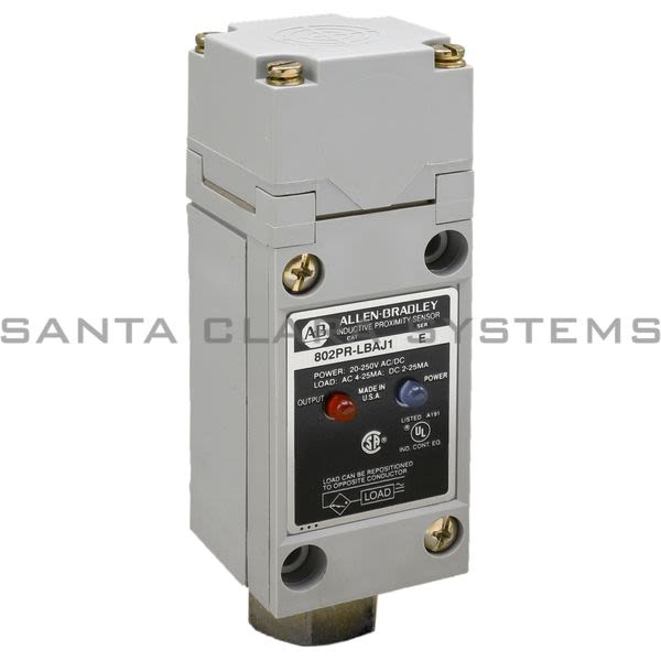 Allen Bradley 802PR-LBAJ1 Proximity Switch Product Image