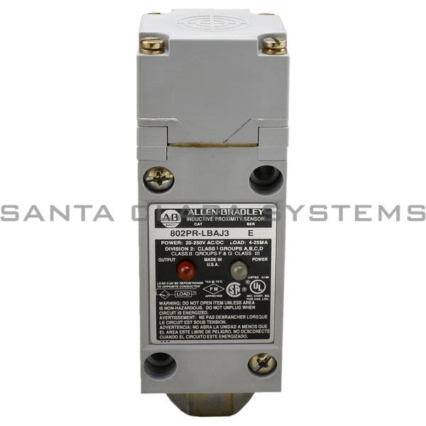 Allen Bradley 802PR-LBAJ3 Proximity Sensor Product Image