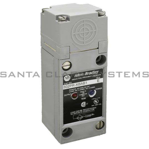 Allen Bradley 802PR-XBAB1 Proximity Switch Product Image