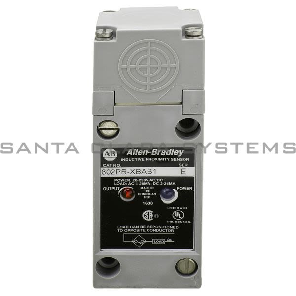 Allen Bradley 802PR-XBAB1 Proximity Switch Product Image