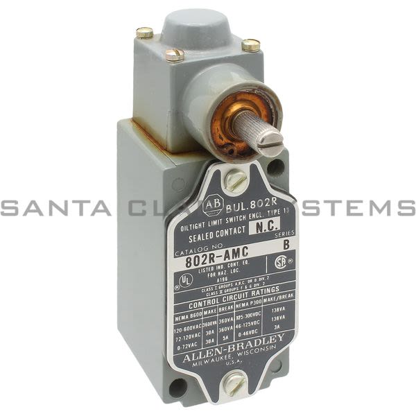 Allen Bradley 802R-AMC Limit Switch Product Image