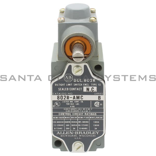 Allen Bradley 802R-AMC Limit Switch Product Image