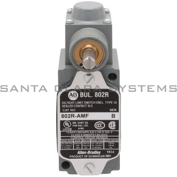 Allen Bradley 802R-AMF Limit Switch Product Image