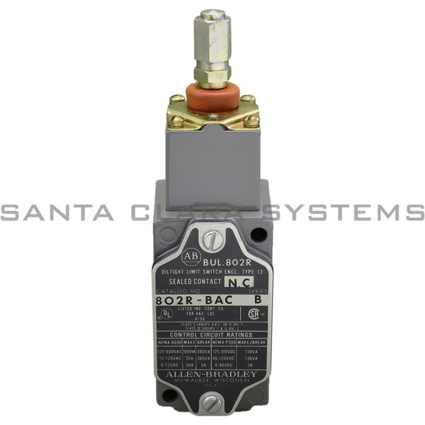 Allen Bradley 802R-BAC  Limit Switch Product Image