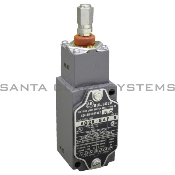 Allen Bradley 802R-BAF  Limit Switch Product Image