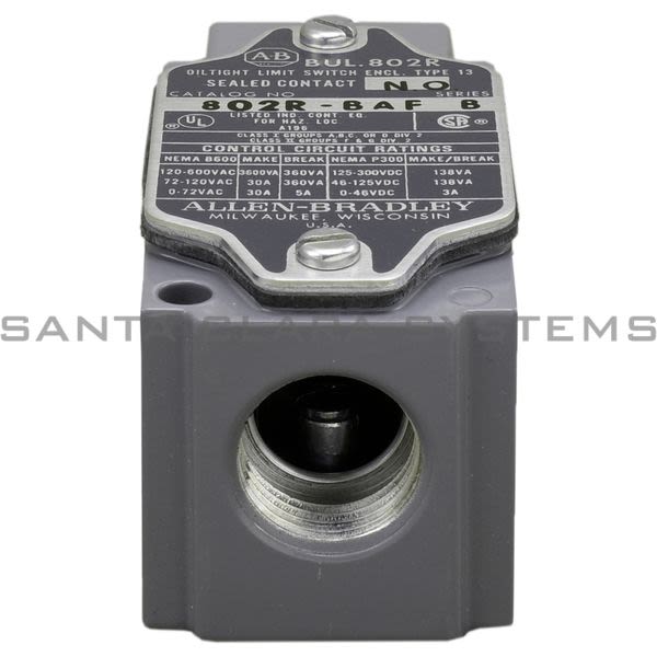 Allen Bradley 802R-BAF  Limit Switch Product Image