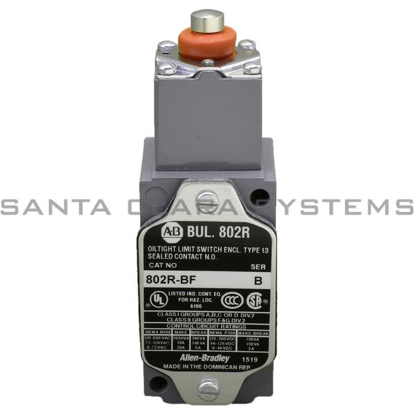 Allen Bradley 802R-BF  Limit Switch Product Image