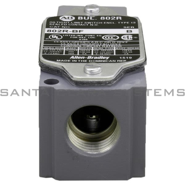 Allen Bradley 802R-BF  Limit Switch Product Image