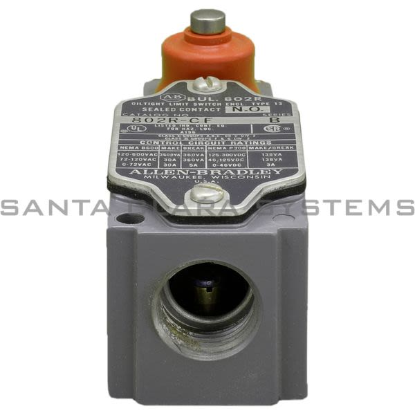 Allen Bradley 802R-CF  Limit Switch Product Image