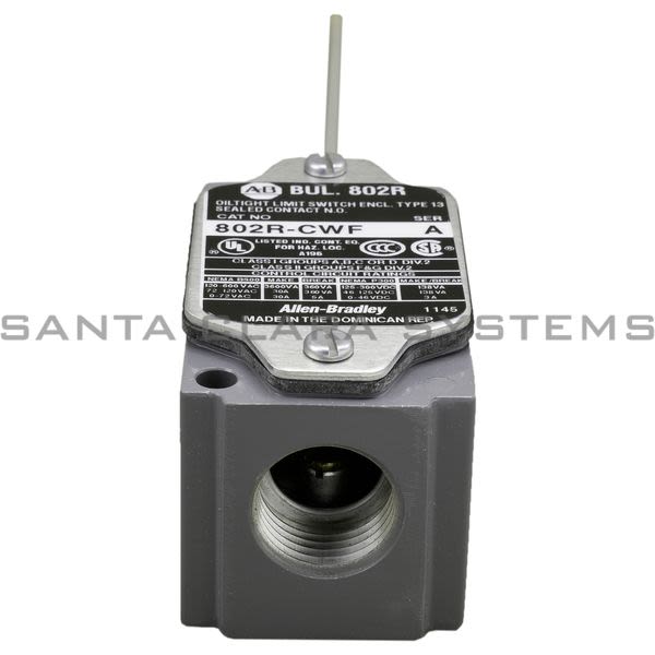 Allen Bradley 802R-CWF  Limit Switch Product Image