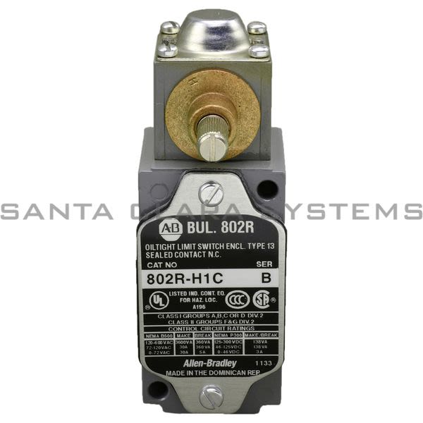 Allen Bradley 802R-H1C Limit Switch Product Image