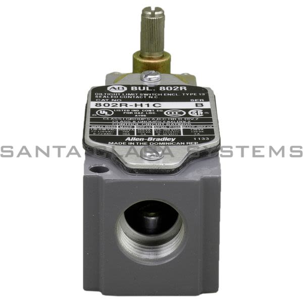 Allen Bradley 802R-H1C Limit Switch Product Image