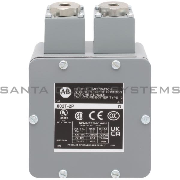 Allen Bradley 802T-2P  Limit Switch Product Image