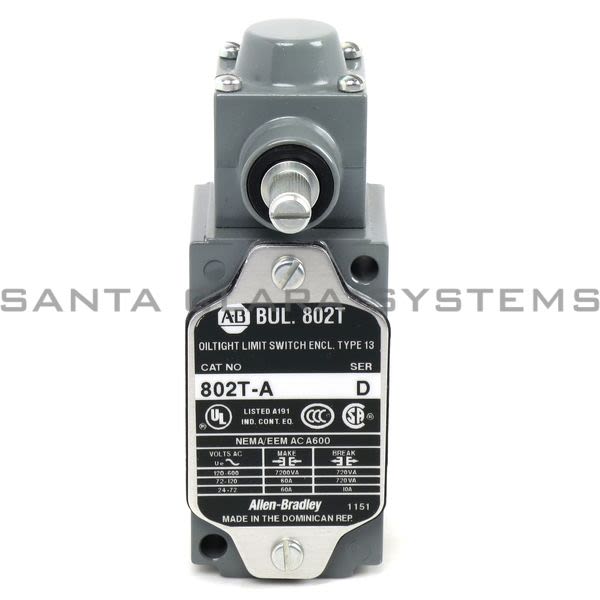 Allen Bradley 802T-A  Limit Switch Product Image