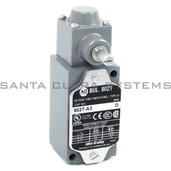 Allen Bradley 802T-A3 Limit Switch Product Image