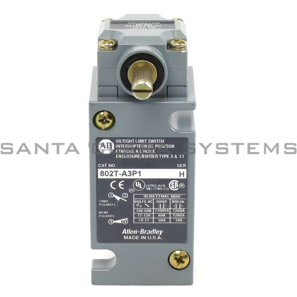 Allen Bradley 802T-A3P1 Limit Switch Product Image