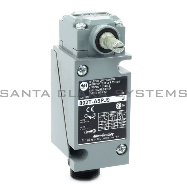 Allen Bradley 802T-A5PJ9 Limit Switch Product Image