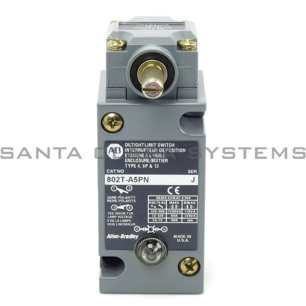 Allen Bradley 802T-A5PN Limit Switch Product Image