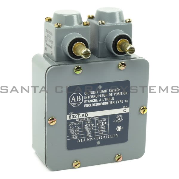 802TAD Allen Bradley In stock and ready to ship Santa Clara Systems