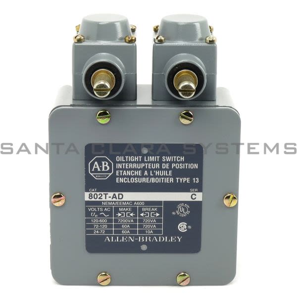 802TAD Allen Bradley In stock and ready to ship Santa Clara Systems