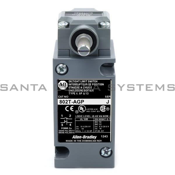 Allen Bradley 802T-AGP Limit Switch Product Image