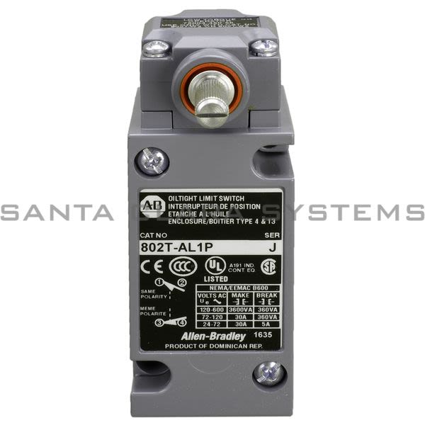 Allen Bradley 802T-AL1P Limit Switch Product Image