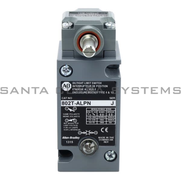 Allen Bradley 802T-ALPN Limit Switch Product Image