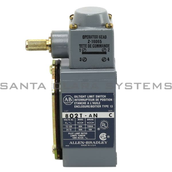Allen Bradley 802T-AN Limit Switch Product Image