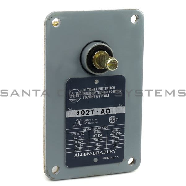 802TAO Allen Bradley In stock and ready to ship Santa Clara Systems