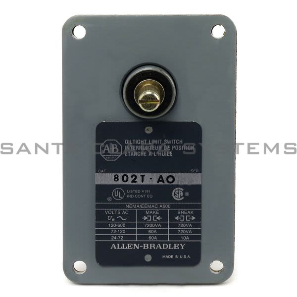 Allen Bradley 802T-AO Limit Switch Product Image